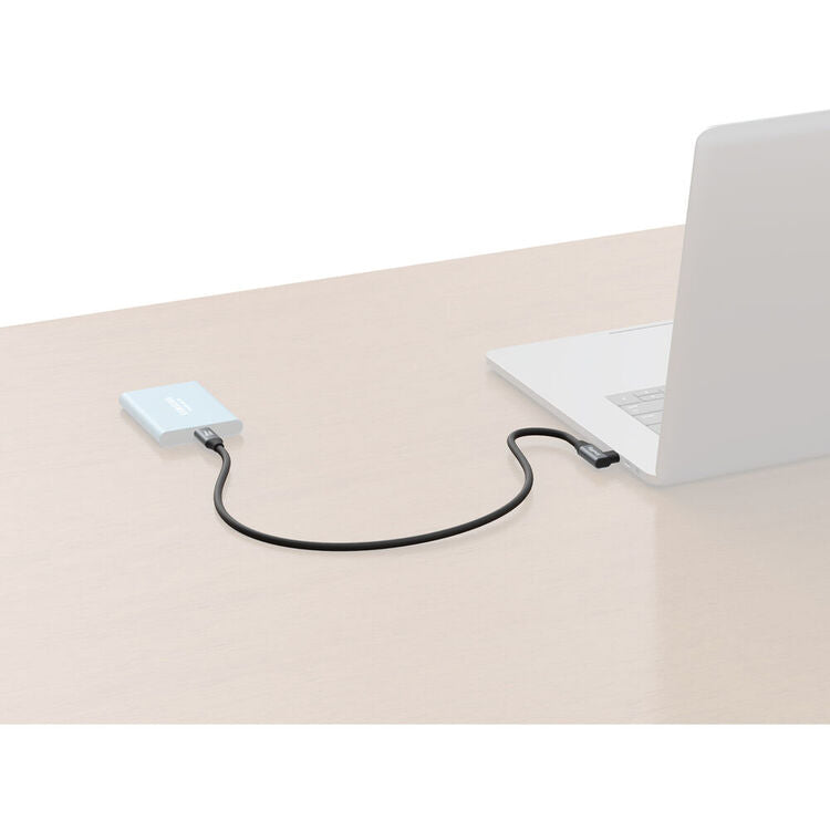SmallRig USB-C (Straight) to USB-C (Angled) Data Cable (35cm / 13.8in) 4790