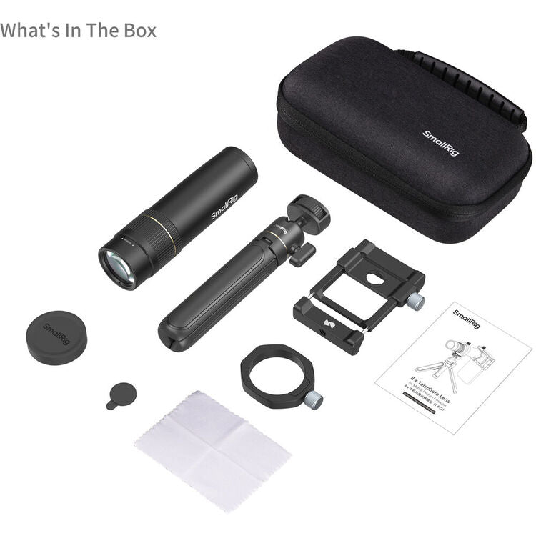 SmallRig 8x Telephoto Lens for Mobile Phone (T-mount) 4737