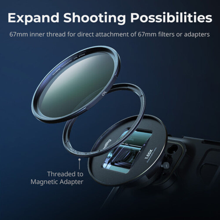 SmallRig 8x Telephoto Lens for Mobile Phone (T-mount) 4737