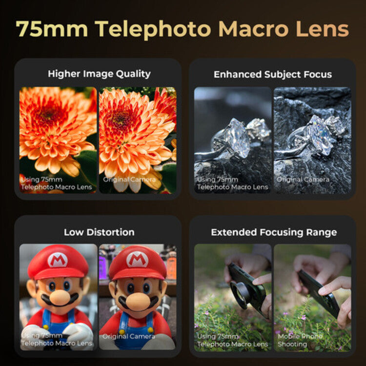 SmallRig 8x Telephoto Lens for Mobile Phone (T-mount) 4737