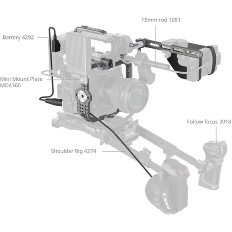 SmallRig Advanced Cage Kit for Canon C400 4946