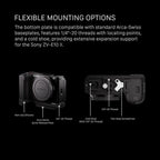 Tilta Iron Head Sony ZV-E10 II base plate - Black