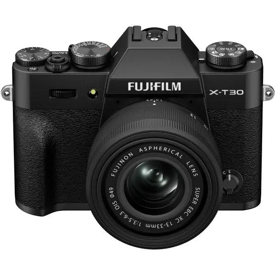 FUJIFILM X-T30 III with XC 13-33mm f/3.5-6.3 Lens (Black)