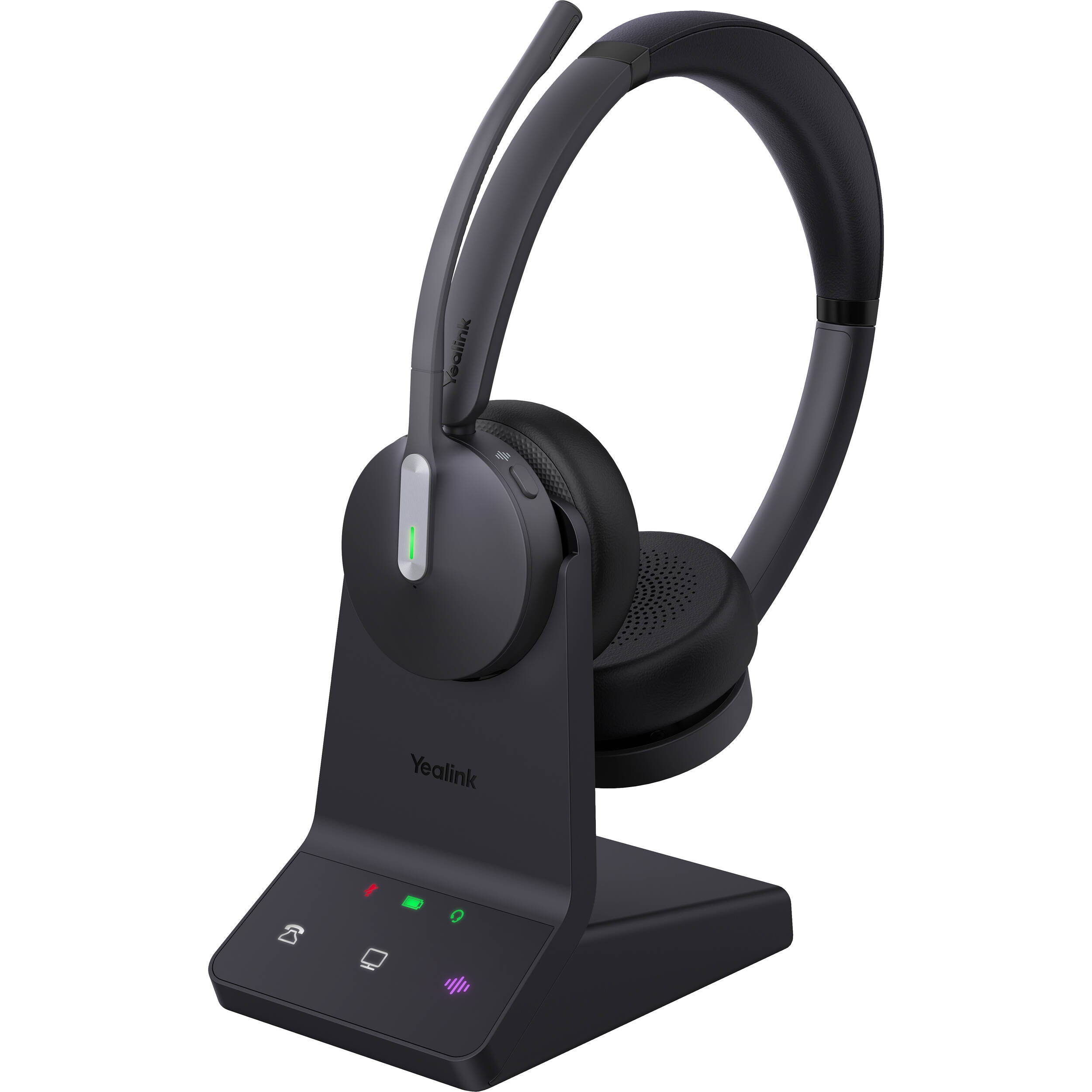 Yealink WH64 UC Stereo Bluetooth Wireless Headset with Base Station