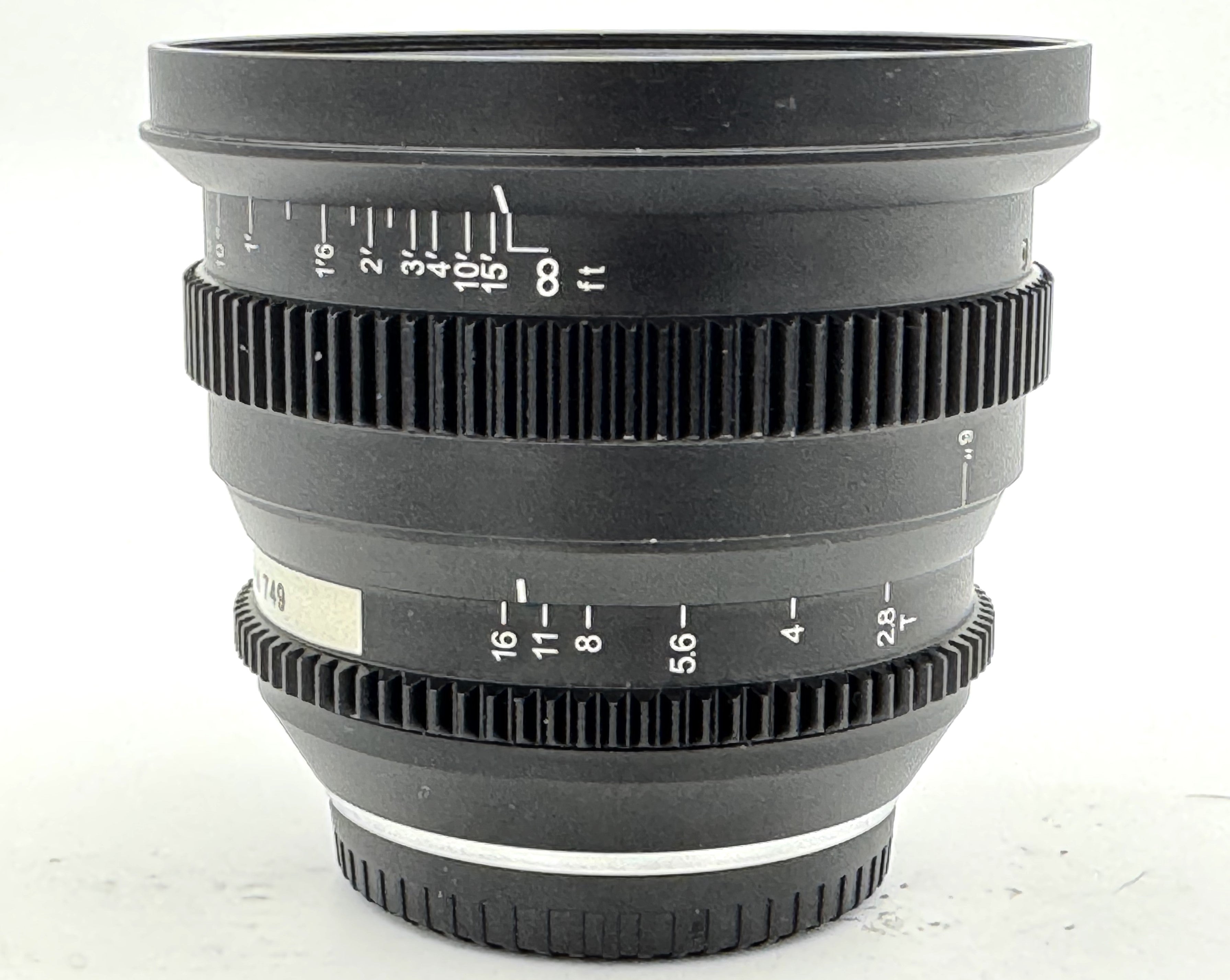 Used SLR Magic MicroPrime Cine 12mm T2.8 - Fujiflm X Mount
