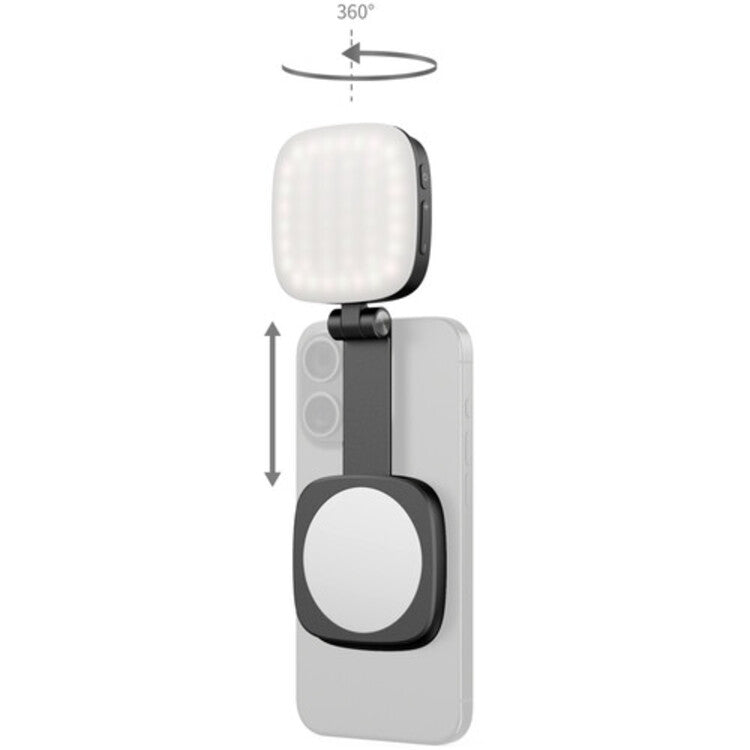 SmallRig Vibe P48 Detachable Mobile Phone LED Video Light (Black) 4656