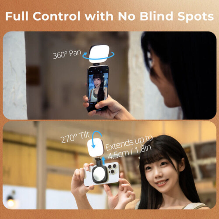 SmallRig Vibe P48 Detachable Mobile Phone LED Video Light (Black) 4656