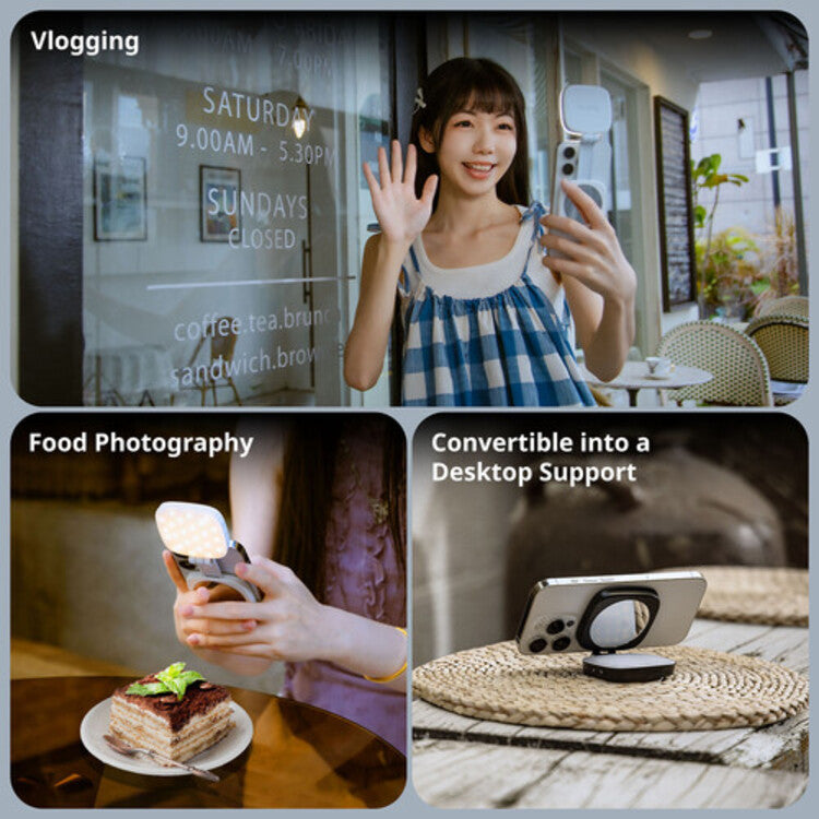 SmallRig Vibe P48 Detachable Mobile Phone LED Video Light (Black) 4656