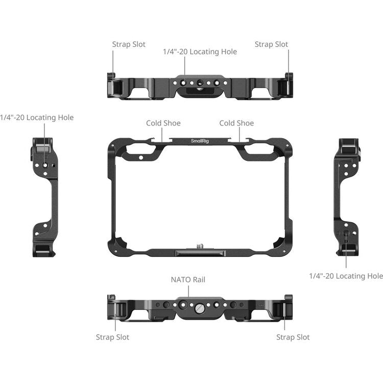 SmallRig Monitor Cage Kit for Atomos Shinobi II 5030
