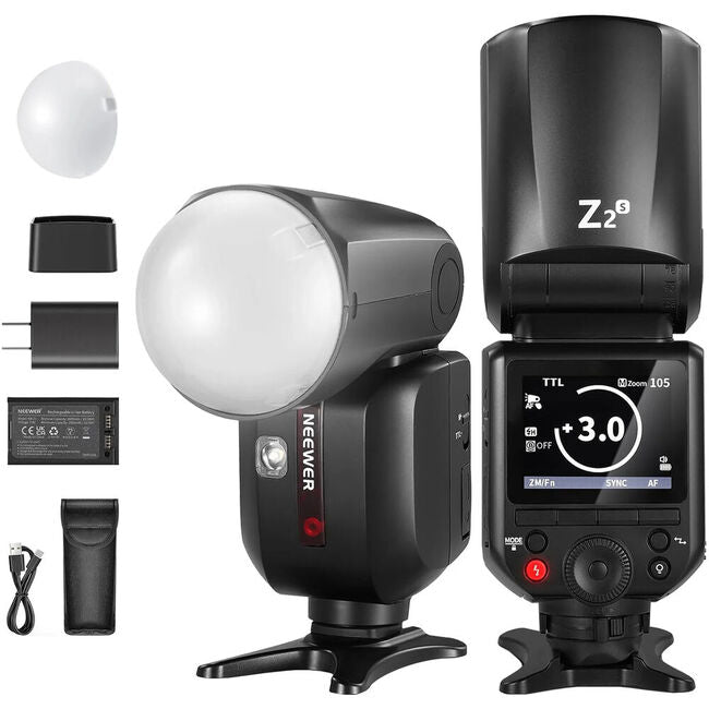  NEEWER Z2-S TTL Round Head Flash Speedlite - Sony