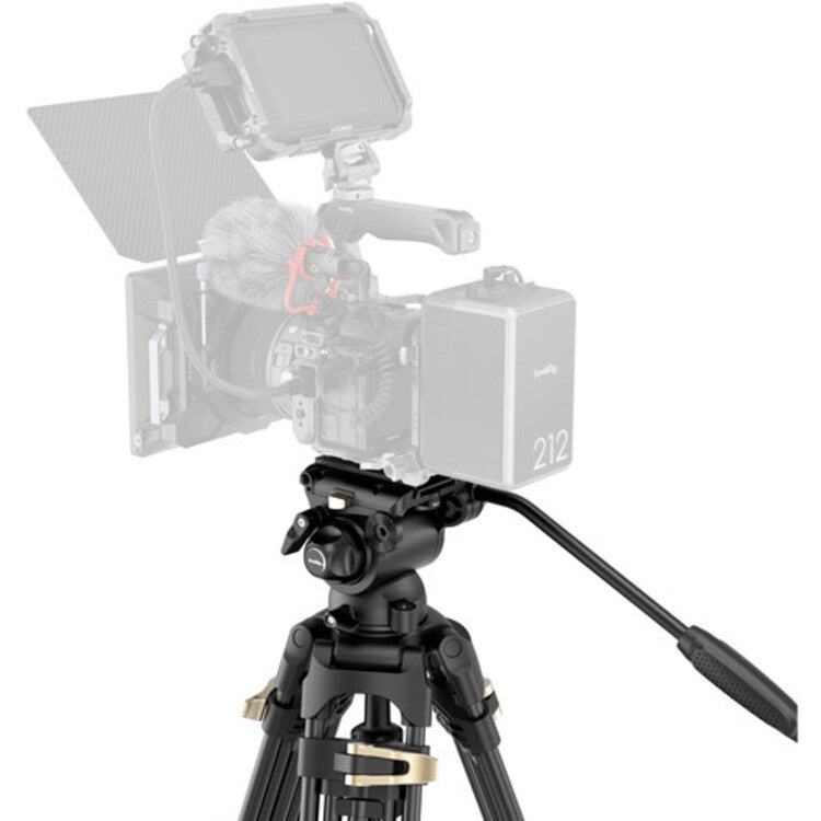 SmallRig Heavy-Duty Fluid Head Tripod Kit AD-01S 4686 