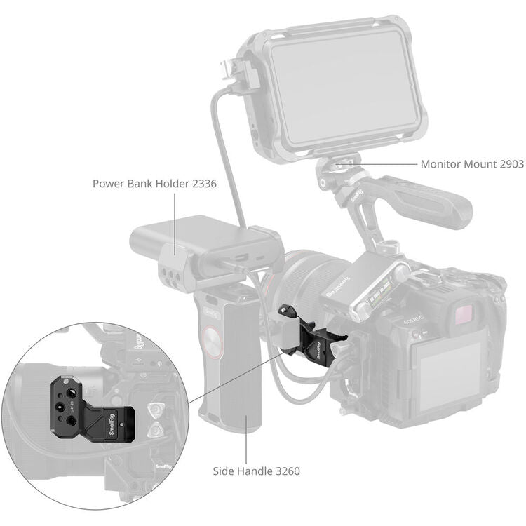 SmallRig Side Handle Extension Adapter with NATO Clamp 4458