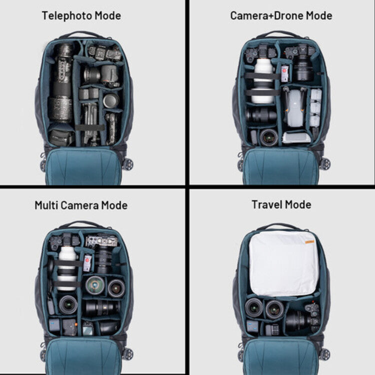 PGYTECH Roller Camera Backpack - Black 