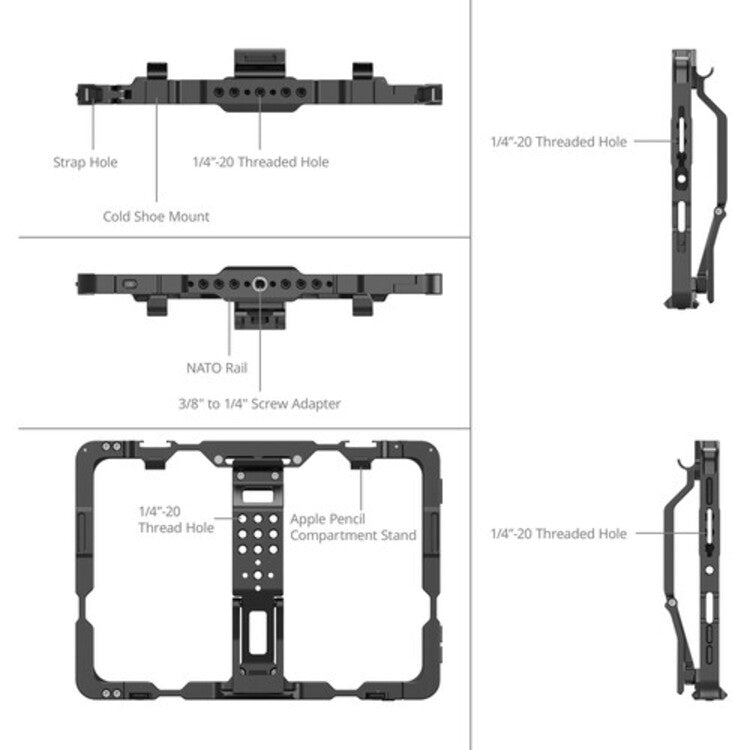 SmallRig Cage for iPad mini 6 / A17 Pro MD5058