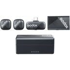 Godox Cube-C 2-Person Wireless Microphone System Combo Kit 1 (2.4 GHz)