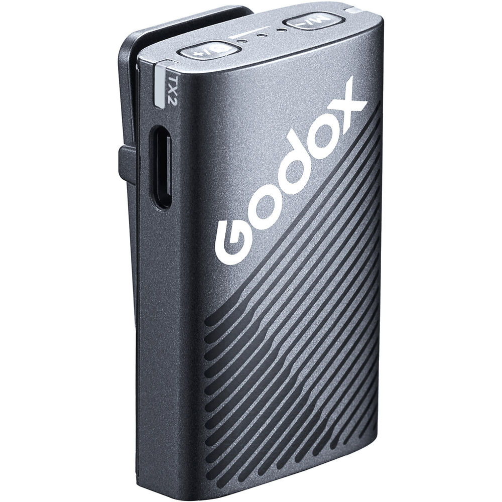 Godox Cube-C 2-Person Wireless Microphone System Combo Kit 1 (2.4 GHz)