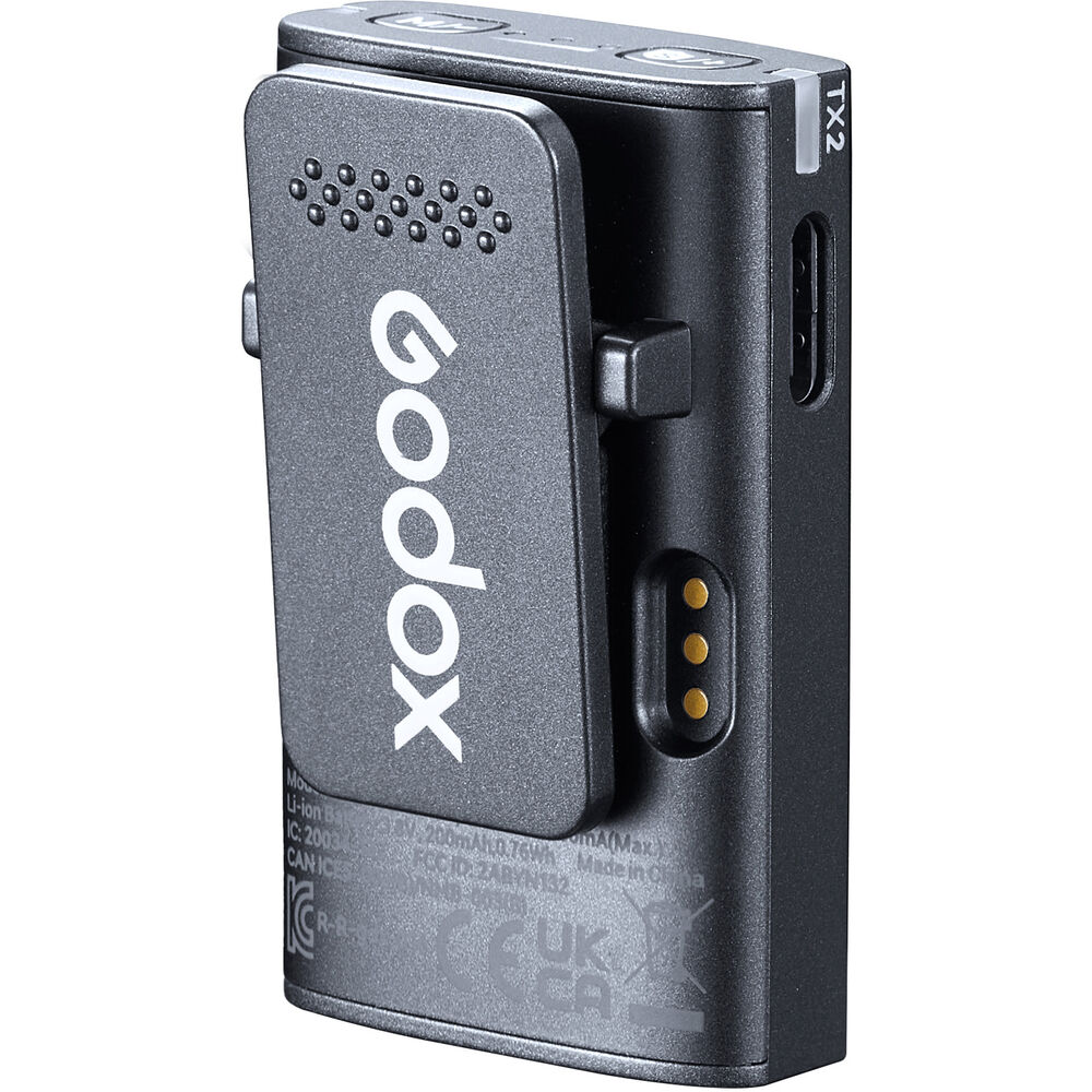 Godox Cube-C 2-Person Wireless Microphone System Combo Kit 1 (2.4 GHz)