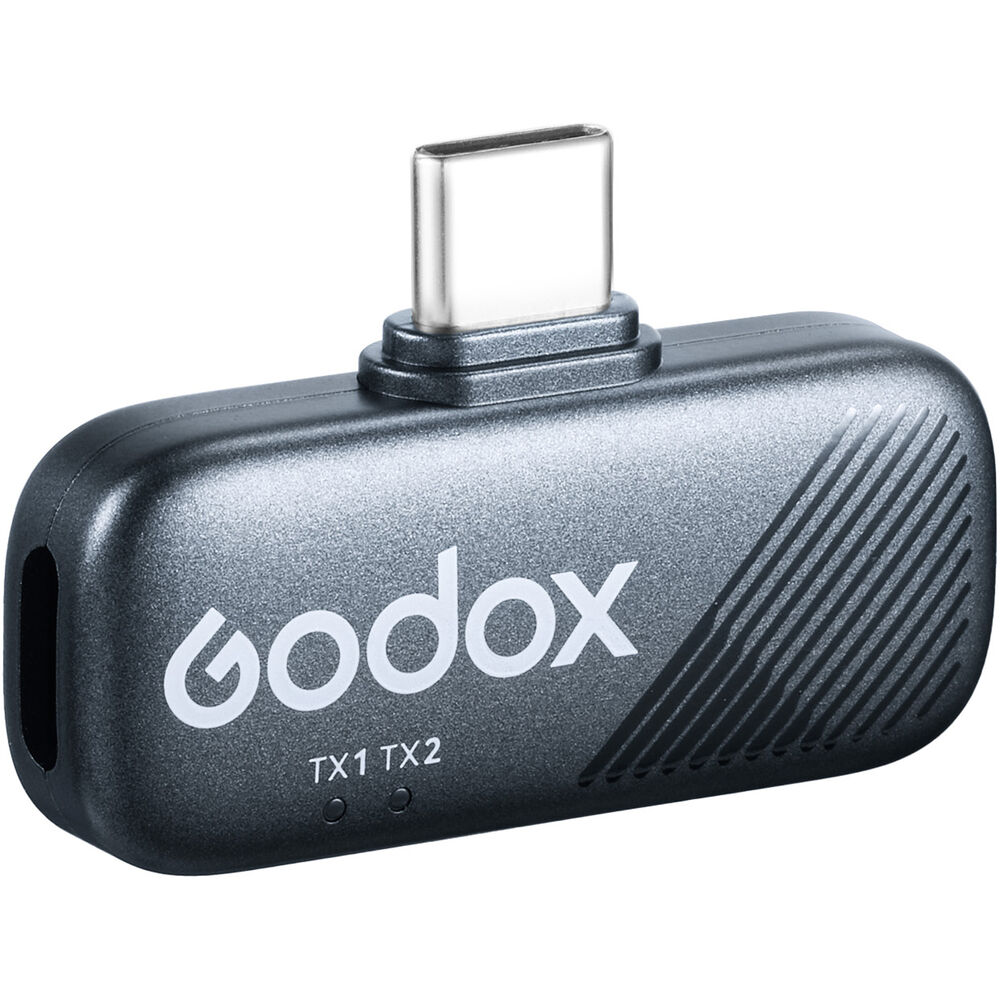 Godox Cube-C 2-Person Wireless Microphone System Combo Kit 1 (2.4 GHz)