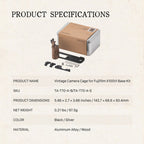 Tilta Iron Head Fuji X100VI Retro Kit Moon Goddess Set - Black