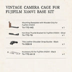 Tilta Iron Head Fuji X100VI Retro Kit Moon Goddess Set - Black