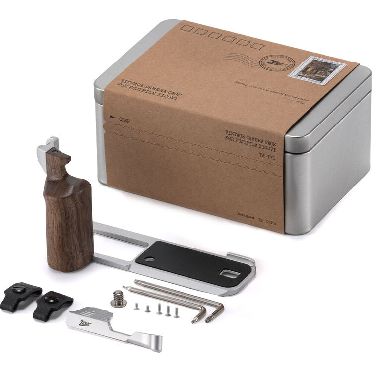 Tilta Iron Head Fuji X100VI Retro Kit Moon Goddess Set - Silver