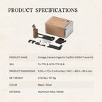 Tilta Iron Head Fuji X100VI Retro Kit Reversal Set - Silver