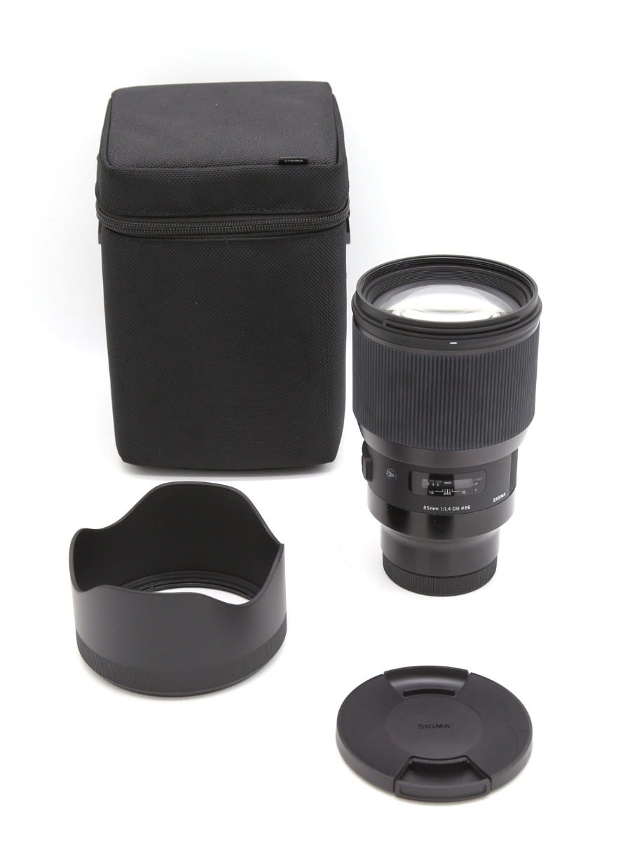 Used Sigma 85mm f/1.4. DG DN Art Series for L Mount SN: 54061129