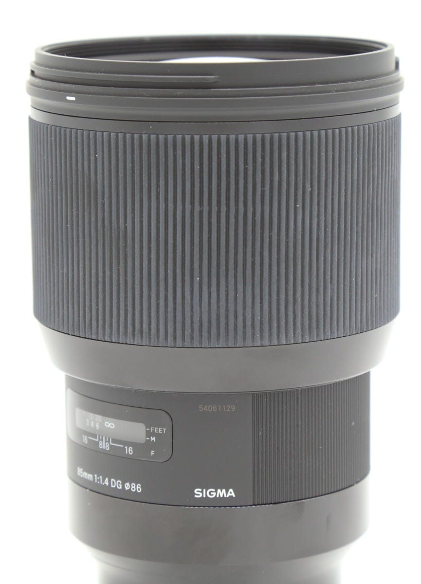 Used Sigma 85mm f/1.4. DG DN Art Series for L Mount SN: 54061129