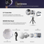 NEEWER HS60C Handheld RGB Video Light