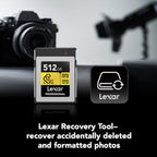 Lexar Professional Gold Series CFexpress 4.0 Type B Card - 512GB