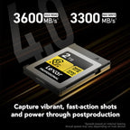 Lexar Professional Gold Series CFexpress 4.0 Type B Card - 2TB