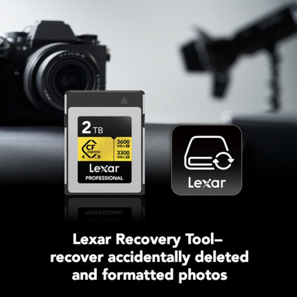 Lexar Professional Gold Series CFexpress 4.0 Type B Card - 2TB