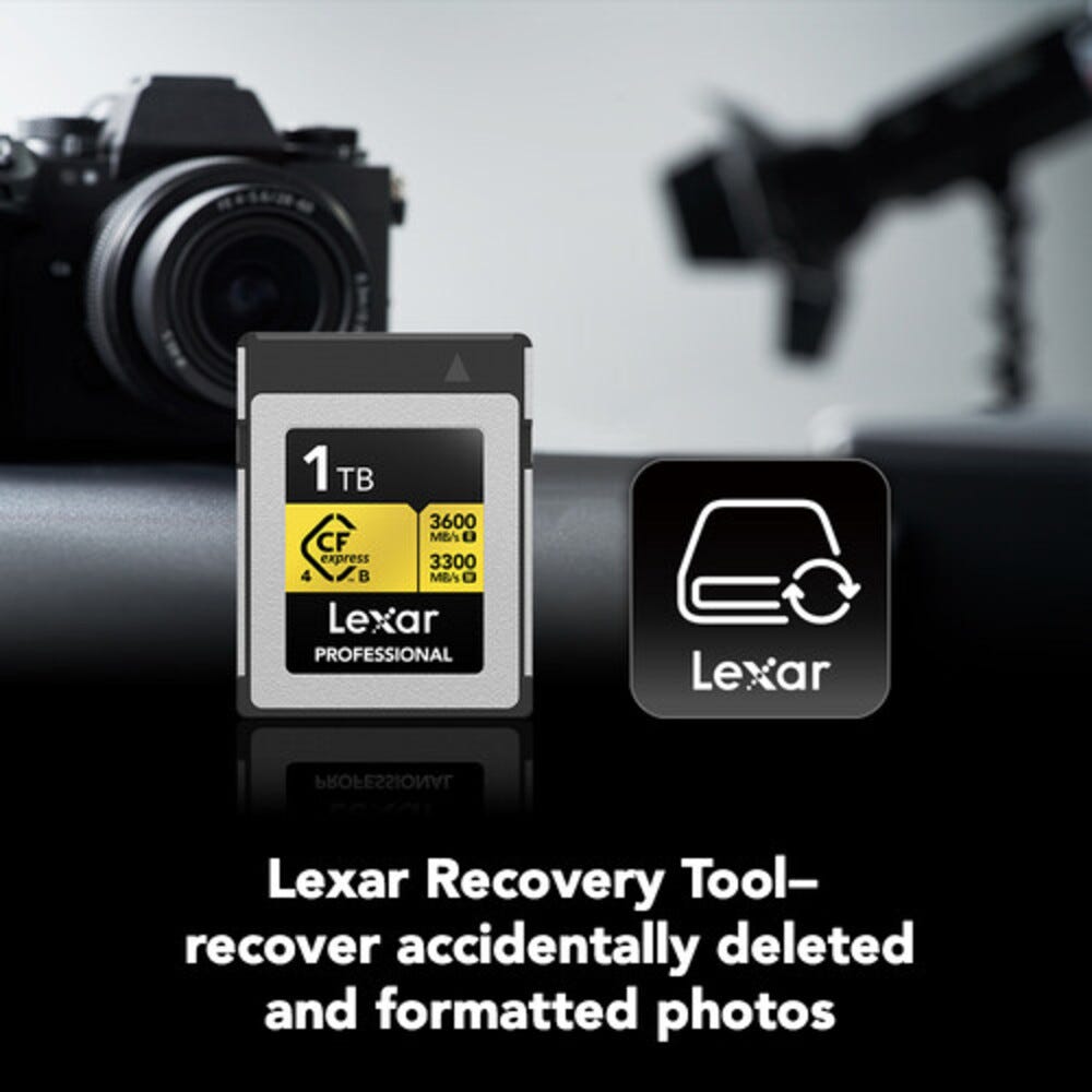 Lexar Professional Gold Series CFexpress 4.0 Type B Card - 1TB