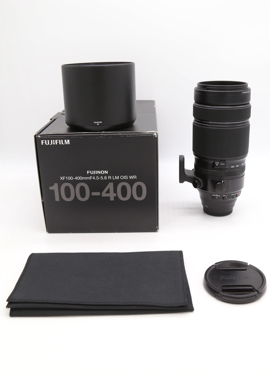 Used Fujifilm XF 100-400mm R f4.5-5.6 LM OIS WR Zoom Lens SN: 97C00051