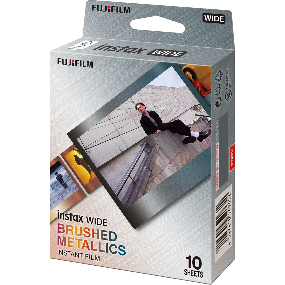 Fujifilm INSTAX WIDE Film - Brushed Metallics