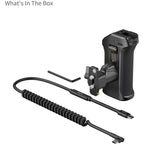 SmallRig Rotating Side Handle with Trigger REC for Selected Canon / Blackmagic Design Cameras 5235