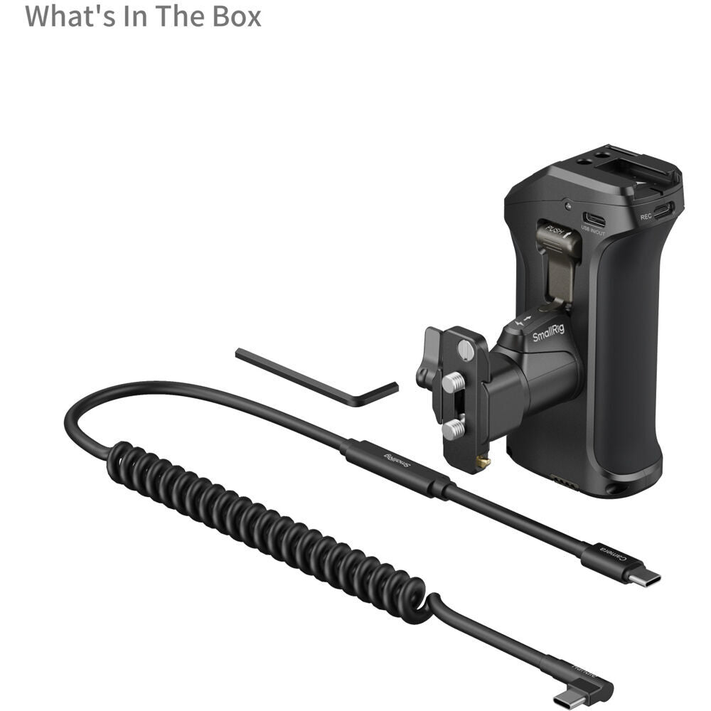 SmallRig Rotating Side Handle with Trigger REC for Selected Canon / Blackmagic Design Cameras 5235