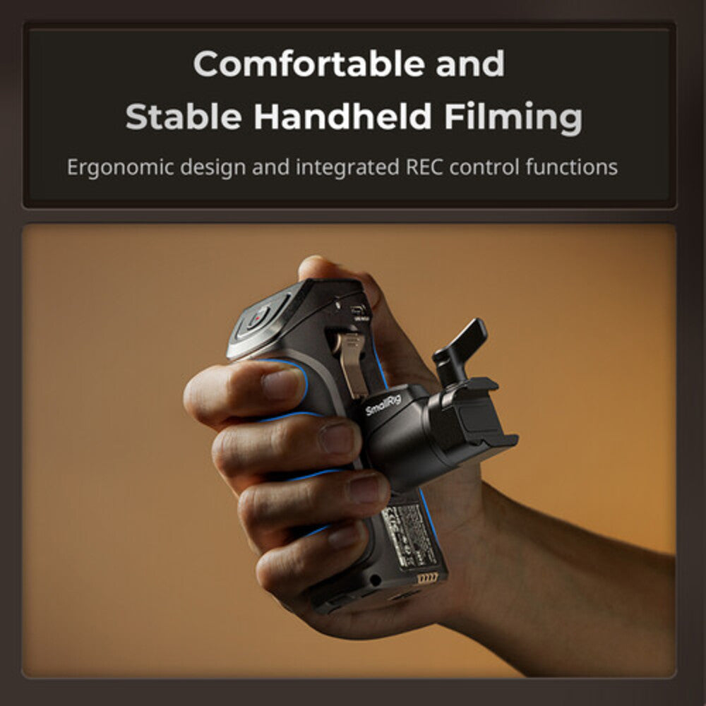 SmallRig Rotating Side Handle with Trigger REC for Selected Canon / Blackmagic Design Cameras 5235