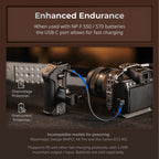 SmallRig Rotating Side Handle with Trigger REC for Selected Canon / Blackmagic Design Cameras 5235