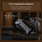 SmallRig Rotating Side Handle with Trigger REC for Selected Canon / Blackmagic Design Cameras 5235