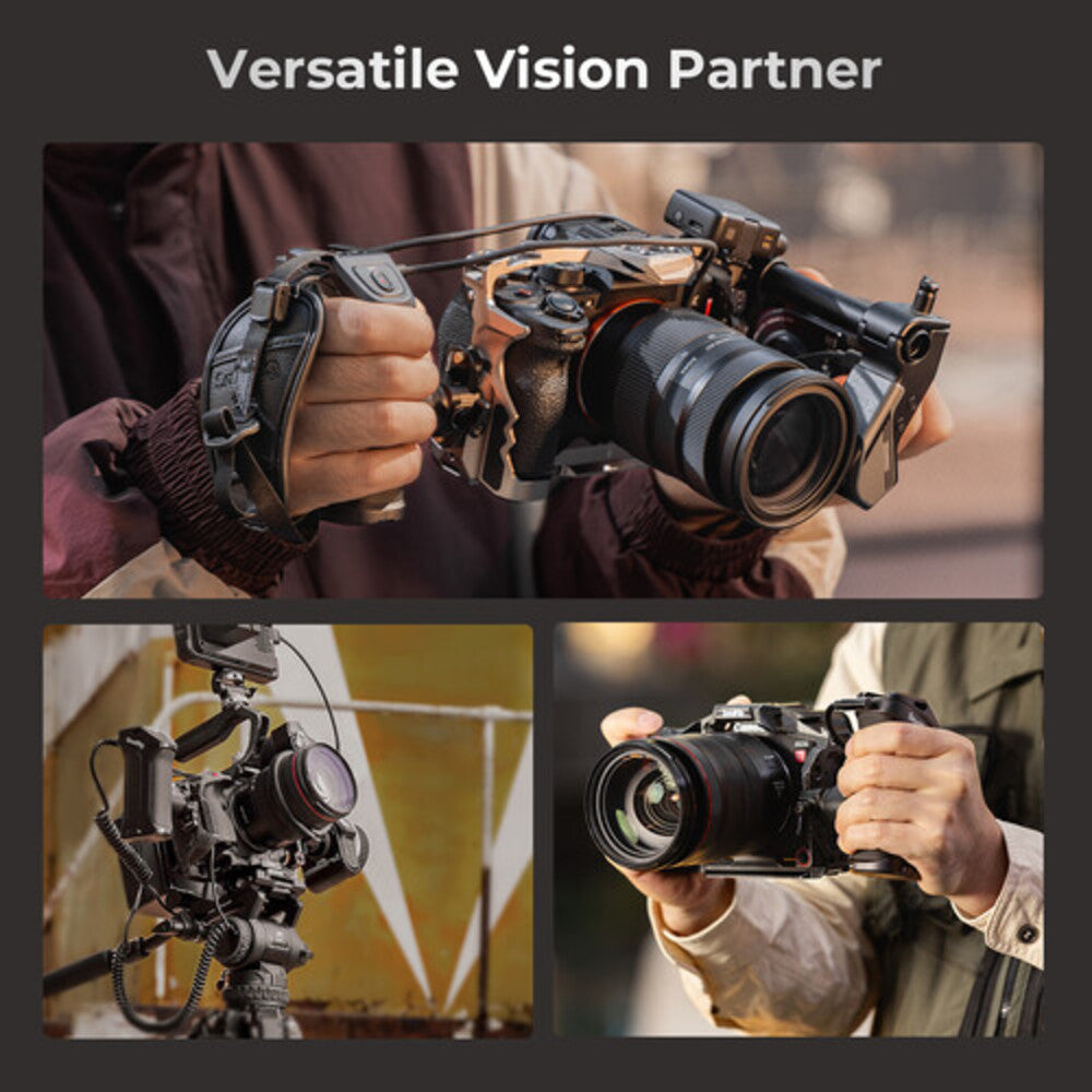SmallRig Rotating Side Handle with Trigger REC for Selected Canon / Blackmagic Design Cameras 5235