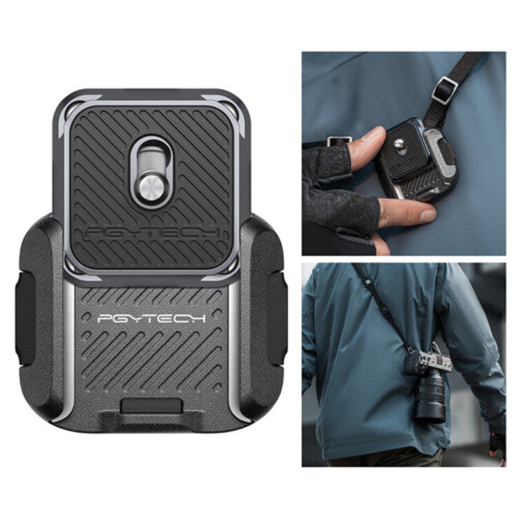 PGYTECH Shoulder Strap Quick Release Clamp & Plate 