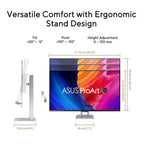 ASUS ProArt PA32UCDM 31.5" 4K UHD 240Hz Calman Ready QD-OLED Monitor w/ 96W USB-C
