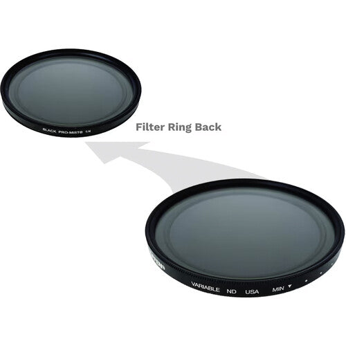 Tiffen 58mm FusionVND Filter Black Pro Mist + Variable ND (1 Density)