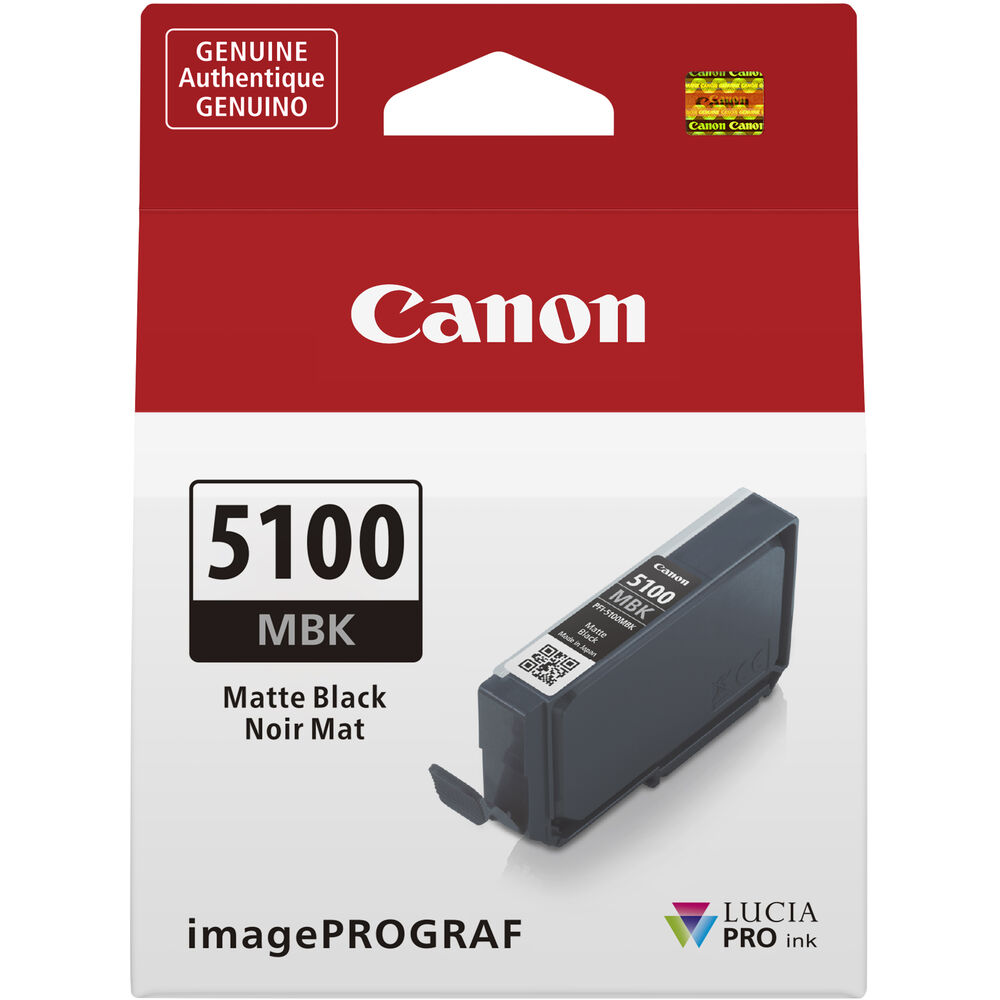  Canon PFI-5100 LUCIA PRO II Matte Black Ink Tank (14.4mL)