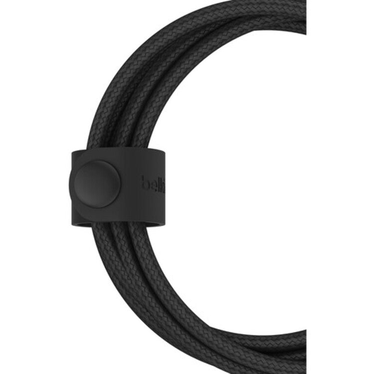 Belkin BoostCharge Pro 1.5m 2 in 1 Cable with USB-C and Lightning Connector (Black) 