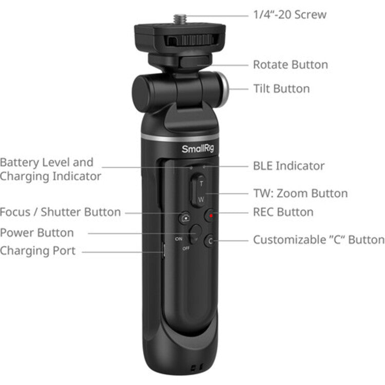 SmallRig SR-RG2 Multifunctional Wireless Shooting Grip 4551