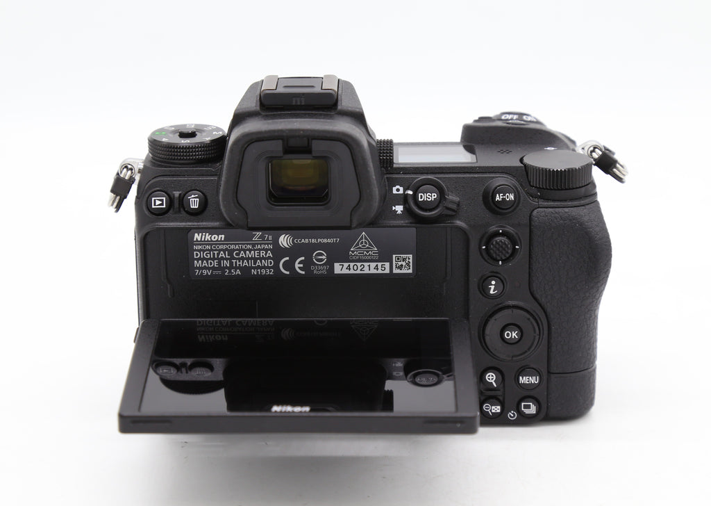 Used Nikon Z7 II Body Only. (Shutter Count: 1854) SN: 7402145