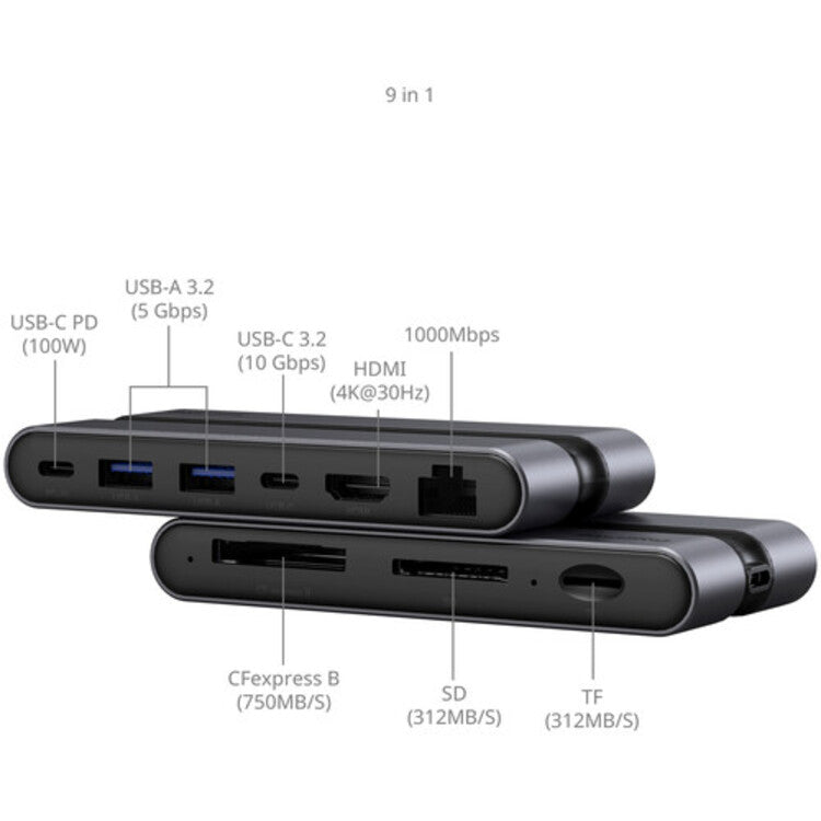 SmallRig CFexpress 9 in 1 Photography Docking Station (B) 4662