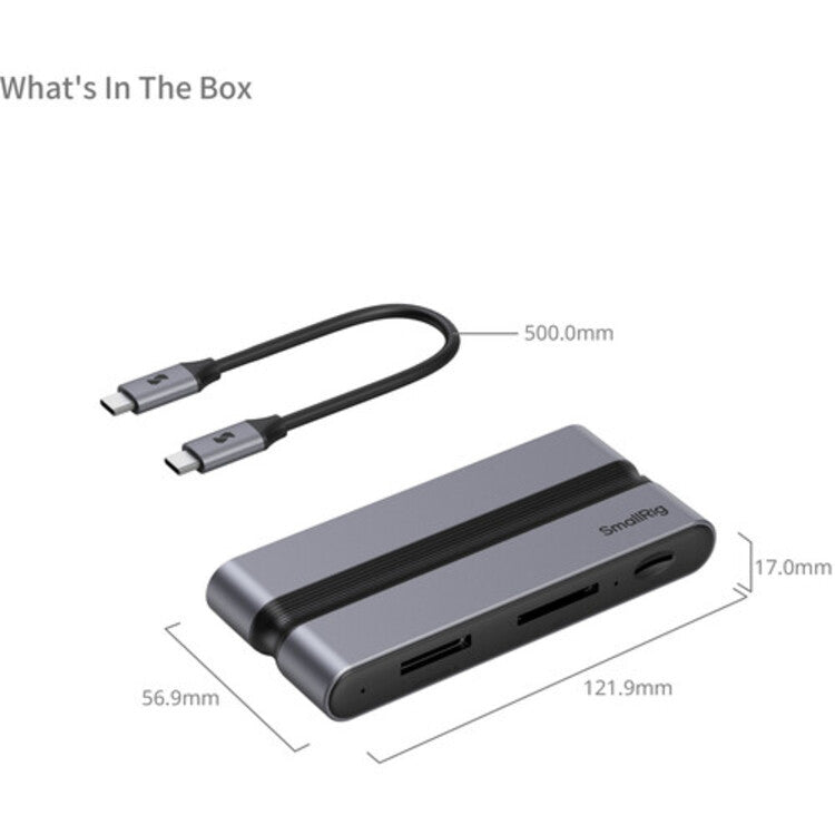 SmallRig 9 in 1 CFexpress Photography Docking Station (A) 4663